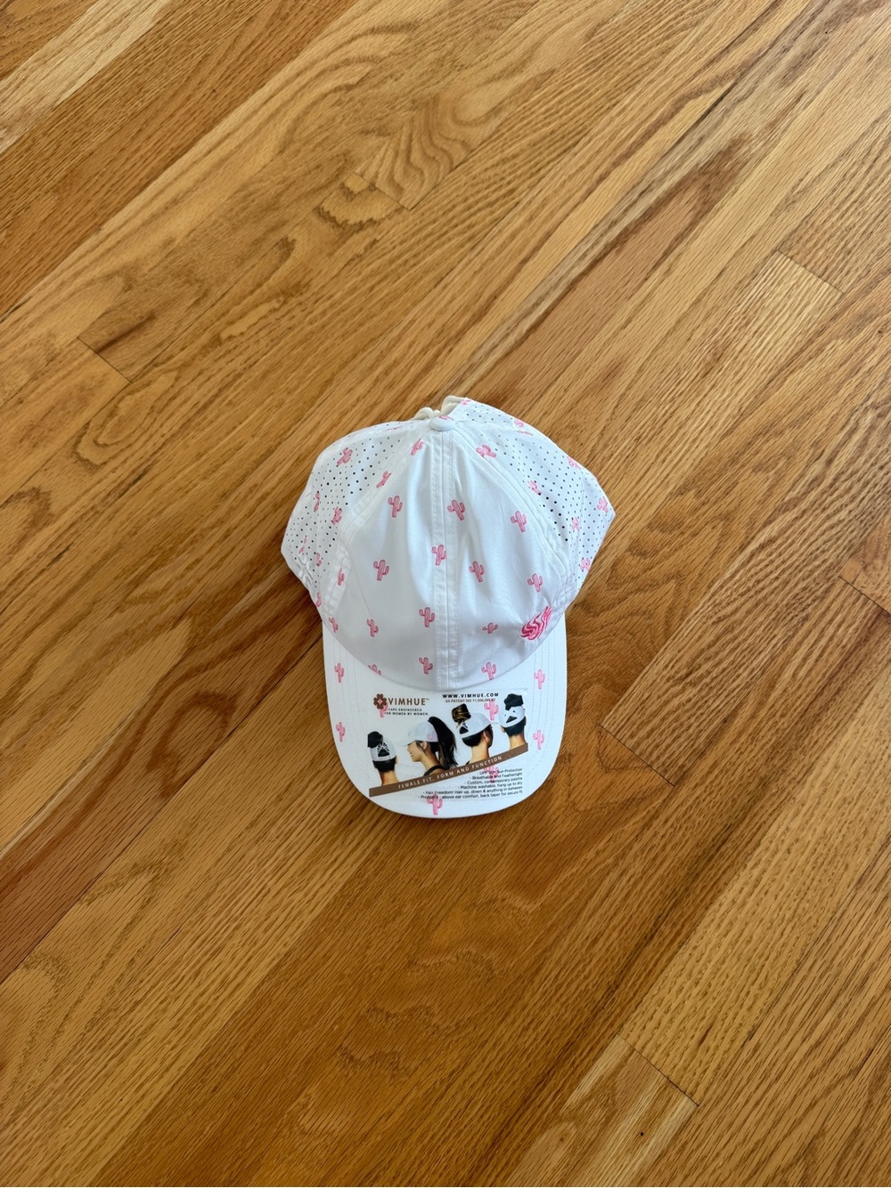 Vimhue engineered hat for women sun protection hat pink cactus pattern